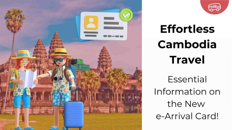 Cambodia New e-Arrival Card