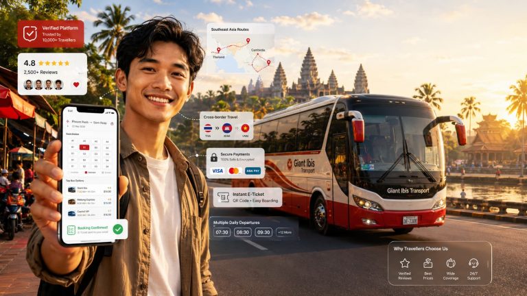 Best Bus Booking Platforms in Cambodia