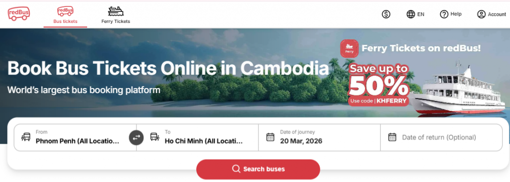 redBus - Best Bus ticket Booking Platform